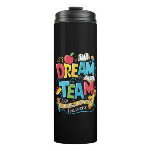 Dream Team Kleuterschool Leraren Terug naar School Thermosbeker