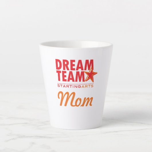 Dream Team moeder- latte mok (Voorkant)