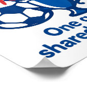 Dream Team One Goal Shared Success Soccer Trophy G Poster (Hoek)