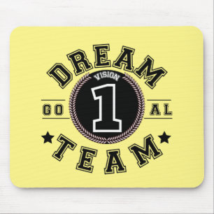Dream Team One Vision One Goal Teamwork Kantoor Mo Muismat