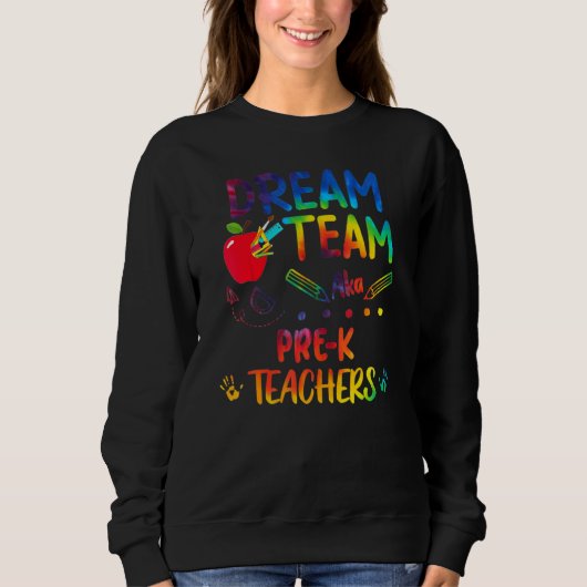 Dream Team Pre-k leraren terug naar school Trui (Voorkant)