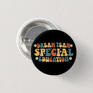 Dream Team Special Education Ronde Button 3,2 Cm