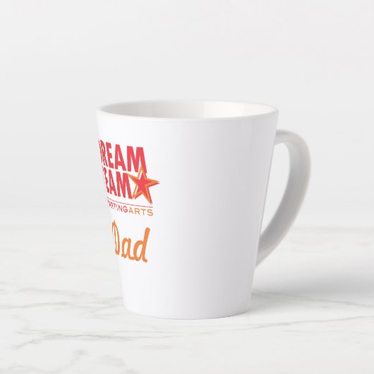 Dream Team vader- latte mok (Rechterhoek)