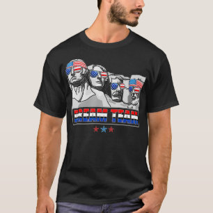 Dream Team zet Rushmore Presidenten 4 juli P T-shirt