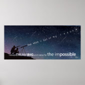 Dream the Impossible Poster (Voorkant)