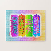 Dream Think Creëer Geniet van Inspirerend puzzel (Horizontaal)