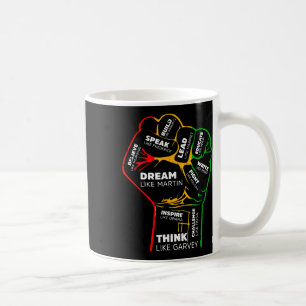 Dream Think Speak Black History Maand Hand Strong Koffiemok