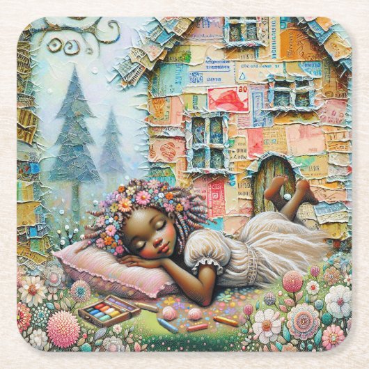 Dream Time Kartonnen Onderzetters (Voorkant)