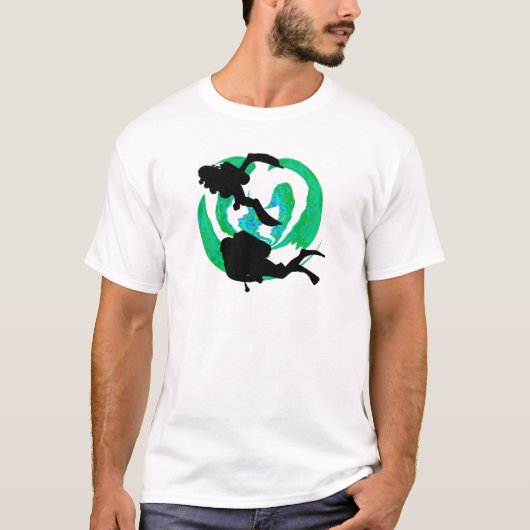 DREAM TIME SCUBA T-SHIRT (Voorkant)