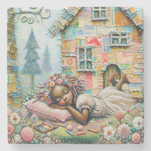 Dream Time Stenen Onderzetter