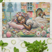 Dream Time Theedoek (Gevouwen)