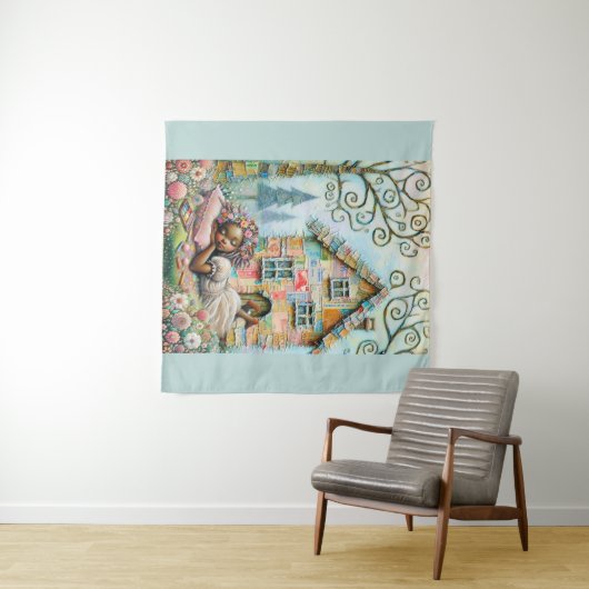 Dream Time Wandkleed (In Situ (horizontaal))