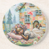 Dream Time Zandsteen Onderzetter (Voorkant)