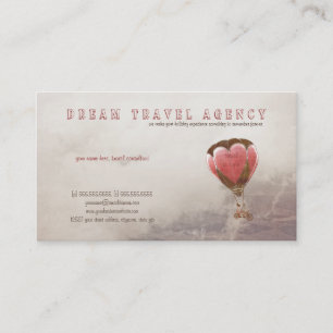 Dream Travel Agency visitekaartje