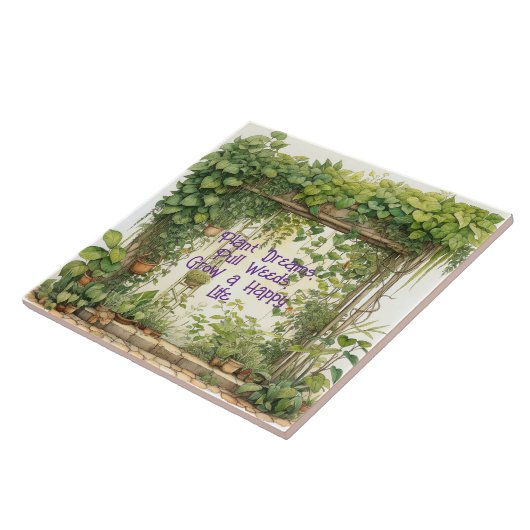 DREAM TRELLIS TILE TEGELTJE (Zijkant)