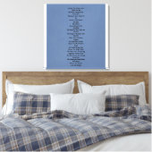 Dream Tremendous Canvas Afdruk (Insitu (Slaapkamer))