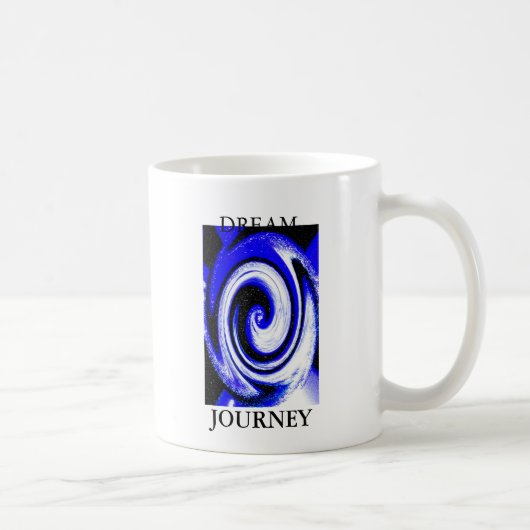 Dream trip blue art koffiemok (Rechts)
