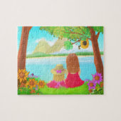 Dream Uitzicht Art Puzzel – 110 stuks Legpuzzel (Horizontaal)