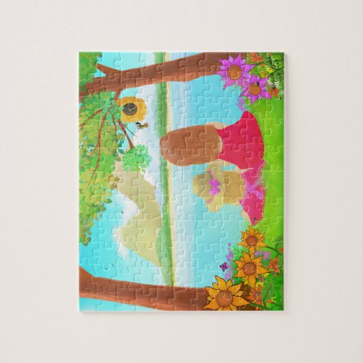 Dream Uitzicht Art Puzzel – 110 stuks Legpuzzel (Verticaal)