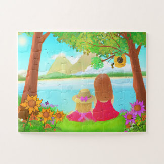 Dream Uitzicht Art Puzzle – Eenvoudige 30-delige p Legpuzzel