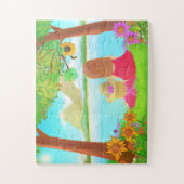 Dream Uitzicht Art Puzzle – Eenvoudige 30-delige p Legpuzzel (Verticaal)