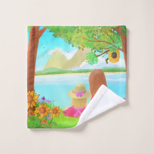 Dream Uitzicht Badhanddoeken Bad Handdoek (Wasdoekje)