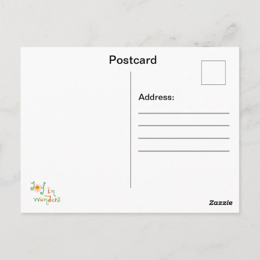 Dream Uitzicht Briefkaart (Achterkant)