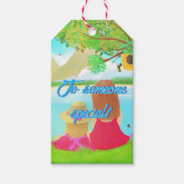 Dream Uitzicht Gift Label Cadeaulabel