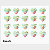 Dream Uitzicht Heart Stickers (Vel)