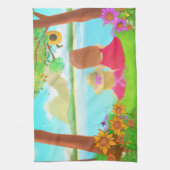 Dream Uitzicht keukenhanddoek (Verticaal)