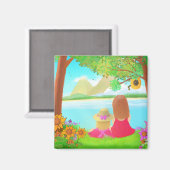 Dream Uitzicht Magnet (Voorkant / Achterkant)