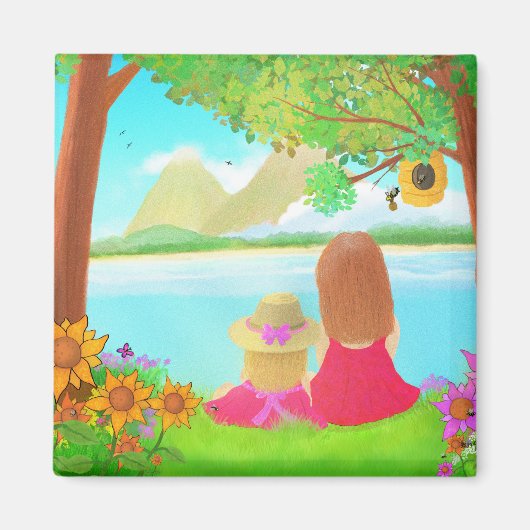 Dream Uitzicht Magnet (Voorkant)