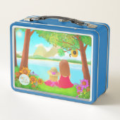 Dream Uitzicht Metal Lunchbox (Achterkant)