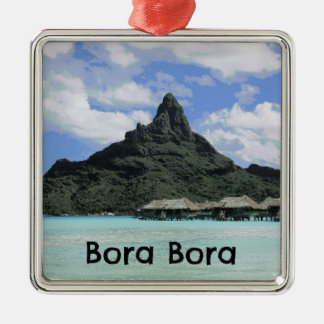 Dream Vacation Bora Bora Tahiti Atoll Formation Metalen Ornament