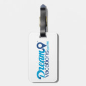 Dream Vacations Bagagelabel (Achterkant verticaal)