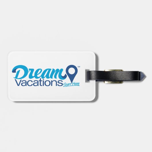 Dream Vacations Bagagelabel (Achterkant horizontaal)