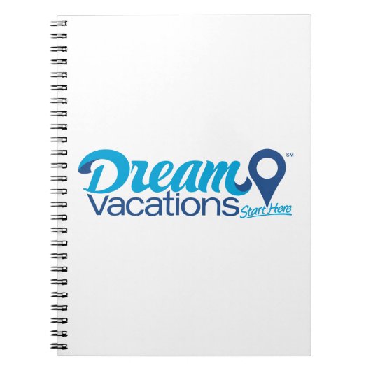 Dream Vacations Notitieboek (Voorkant)