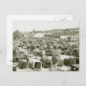 Dream van de Antiek autocoureur, 1940 Briefkaart (Voorkant / Achterkant)