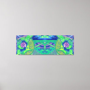 Dream van de volle maan canvas afdruk