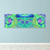 Dream van de volle maan canvas afdruk (Insitu (Houten vloer))