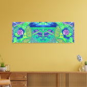 Dream van de volle maan canvas afdruk (Insitu (Woonkamer))