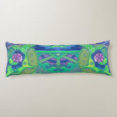 Dream van de volle maan, surrealisme, zeemeerminne lichaamskussen (Achterkant)