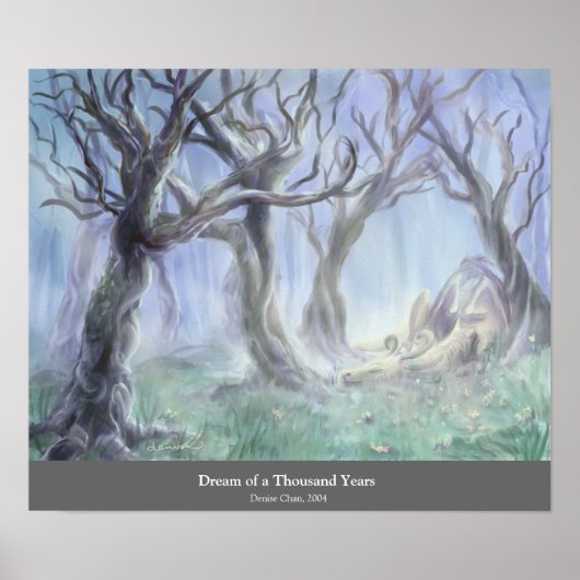 Dream van duizend jaar poster (Voorkant)