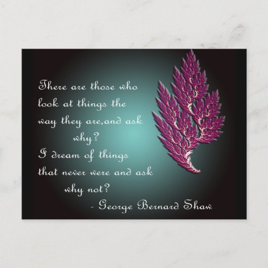 Dream van het onmogelijke! briefkaart (Voorkant)