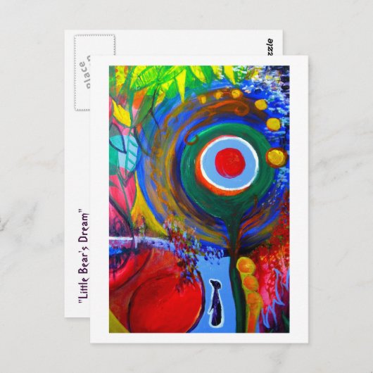 Dream van Little Beer Briefkaart (Voorkant / Achterkant)