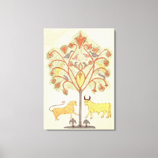 Dream van Nebuchadnezzar uit de Bijbel Canvas Afdruk (Voorkant)