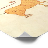 Dream van Nebuchadnezzar uit de Bijbel Poster (Hoek)