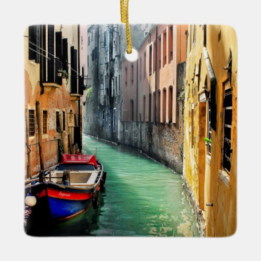 DREAM VAN VENICE Ceramic Ornament (Voorkant)