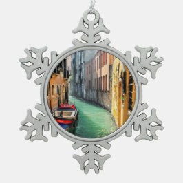 DREAM VAN VENICE Snowflake Framed Ornament