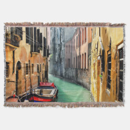 DREAM VAN VENICE Throw Blanket Deken